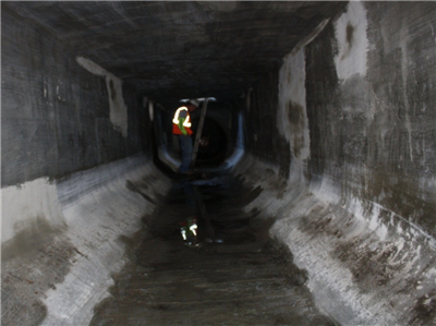 新疆大断面隧道涵洞人工喷涂修复